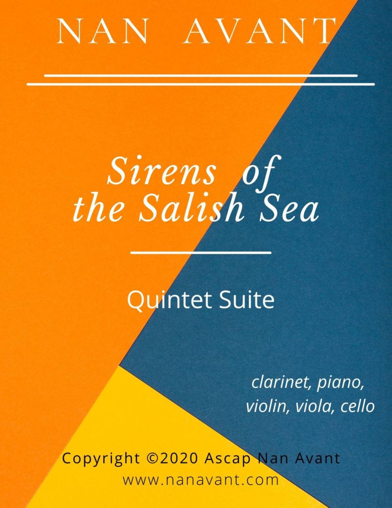 CONTACT THE COMPOSER FOR INFORMATION ON THE SCORE TO SIRENS OF THE SALISH SEA: njavant@gmail.com