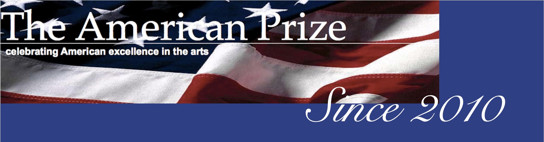 Finalist in this Award~“ERNST BACON MEMORIAL AWARD for the PERFORMANCE of AMERICAN MUSIC” 